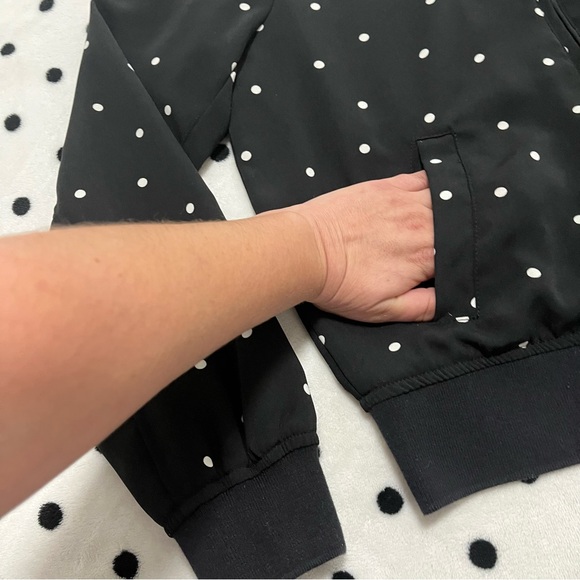 Who What Wear Polka Dot Jacket Size Small - Picture 2 of 6